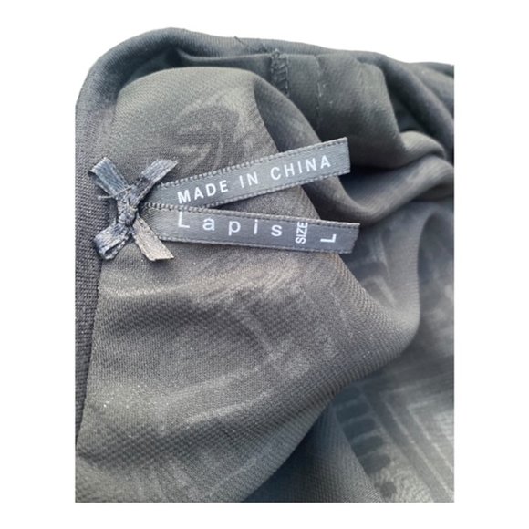 Lapis  Convertible maxi skirt/ dress Black and White Midi skirt - Picture 2 of 8